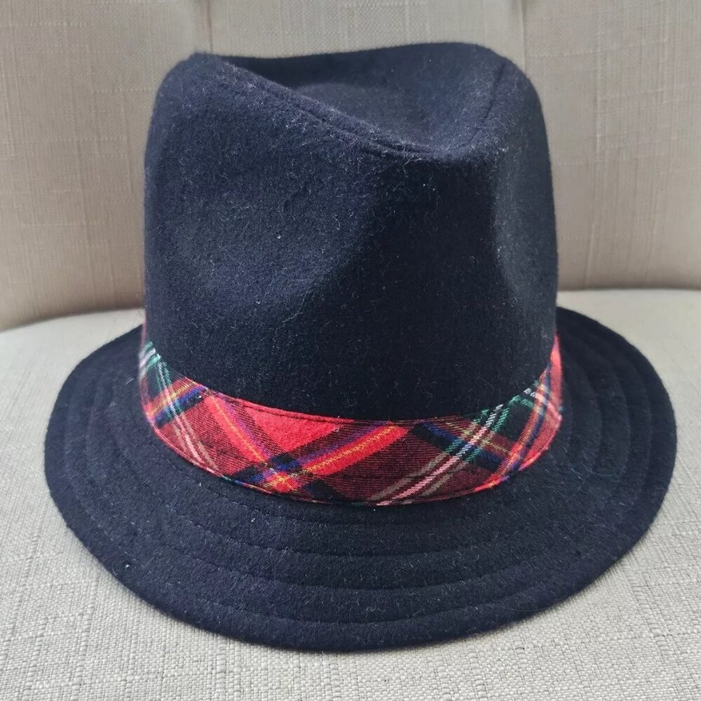 Target Youth Hat Black Wool Type Kids Hat Cowboy Boys Hat Size 19 inches 48cm